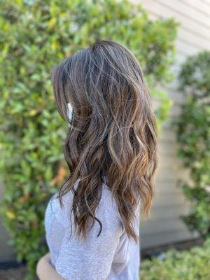 Natural balayage by Sharon