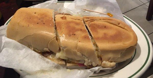 Delicious! Best Cuban sandwich north of Miami.