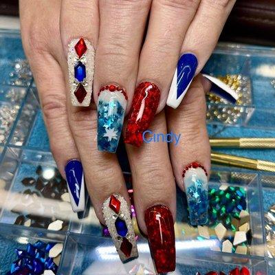 Encapsulated nails