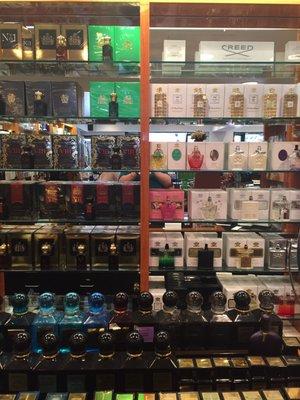 Great selection of the ritzy, high end perfumes are available here.