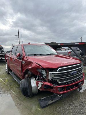 My truck after the accident