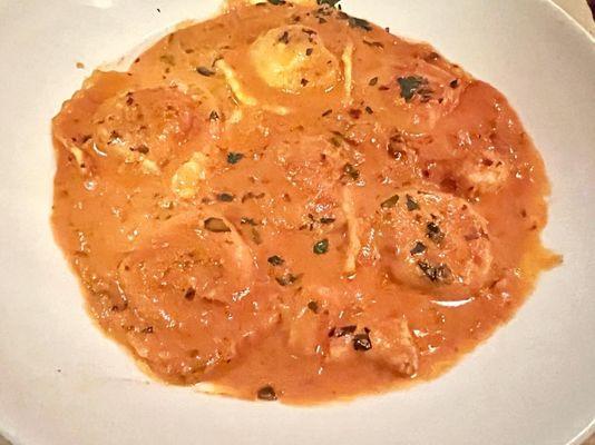 Lobster ravioli