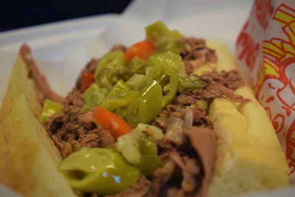 Homemade Italian beef