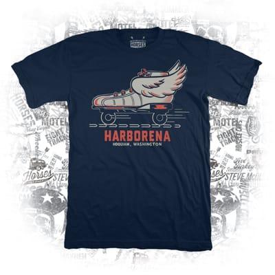 The Haborena T-Shirt available at Horses Cut Shop: http://www.horsescutshop.com/the-harborena-t-shirt.html  Long Live Skate!