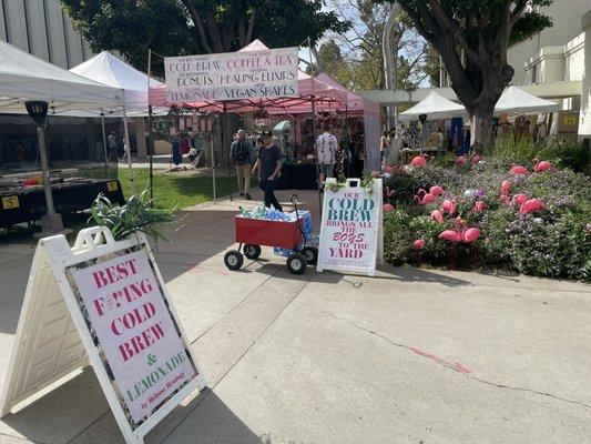 Pop up entrance of Melrose Mixology at Melrose Trading Post