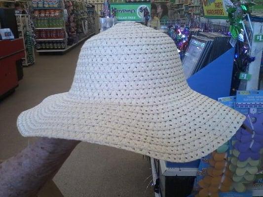 The other color they had in floppy sun hats.