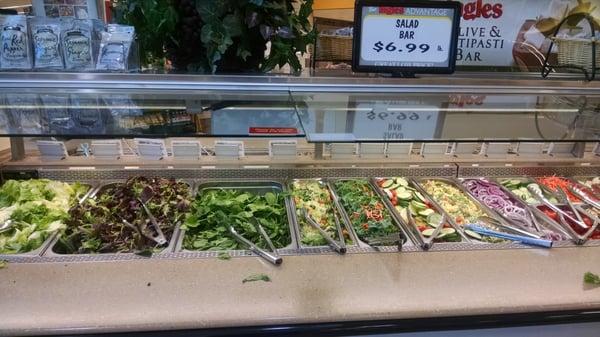 Salad bar.