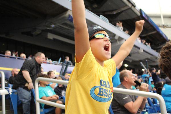 Camp BSAC at the Tampa Bay Rays