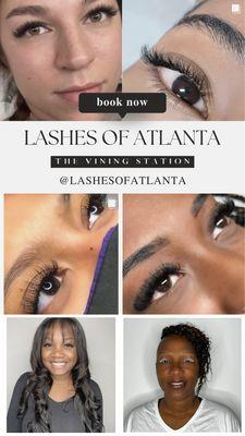 Different Types of Lashes at Lashes of Atlanta