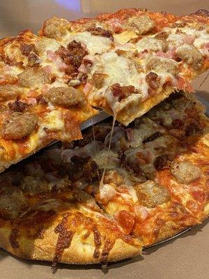 Meat lover pizza