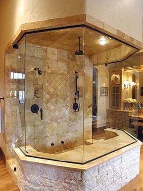 Master bathroom shower