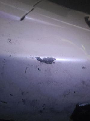 Damage to my Lincoln MKZ.