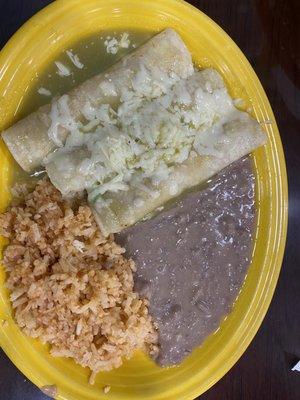 Enchiladas Verde