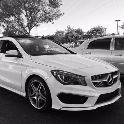 Washing my Benz for the last time today.  Will be turning the car over to Connie my neighbor who just bought it.