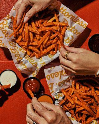 Bottomless Sweet Potato Fries