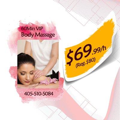 ONLY $69.99 - 60Min Full Body Massage