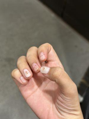 flower gel nails