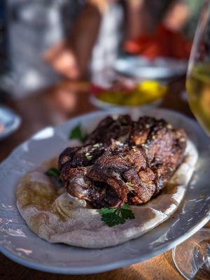 Slow Roasted Lamb Neck Shawarma