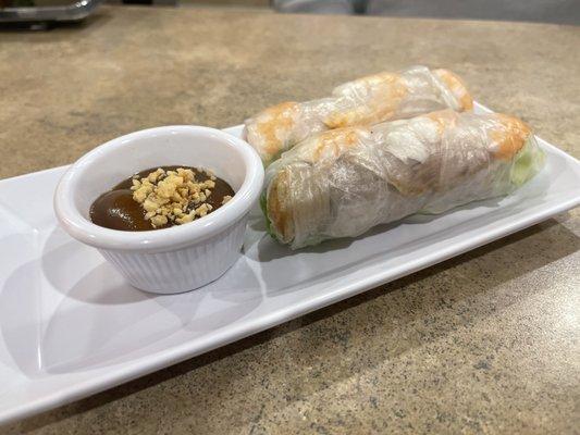 Soft Fresh Spring Rolls