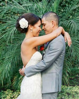 Bridal updo