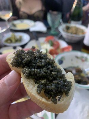 Amazing quality black caviar!