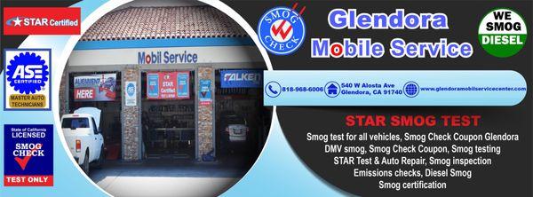 Star Certified Smog & Repair Station!