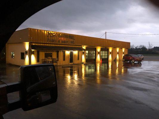 Main Shop at night