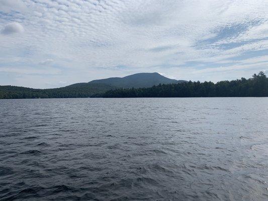 View from the boat