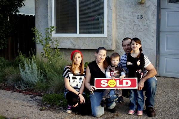 Congratulations Fairman family on your first home! Close of escrow: 12/31/14.