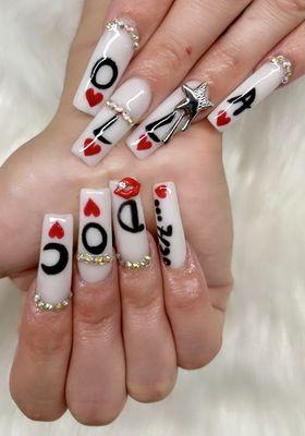 Gel X Designer Nails by Artist Hana