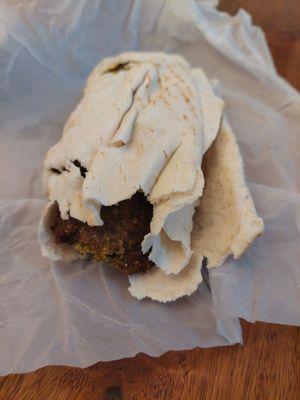 Falafel wrap