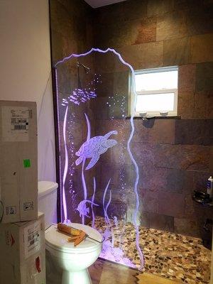 shower divider