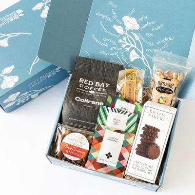 Coffee & Tea Gift Box in our sustainable Sb Co. branded mailer gift box