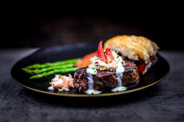 Prime Filet with Lobster Beurre Blanc