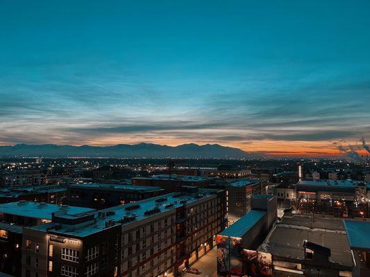 View from rooftop