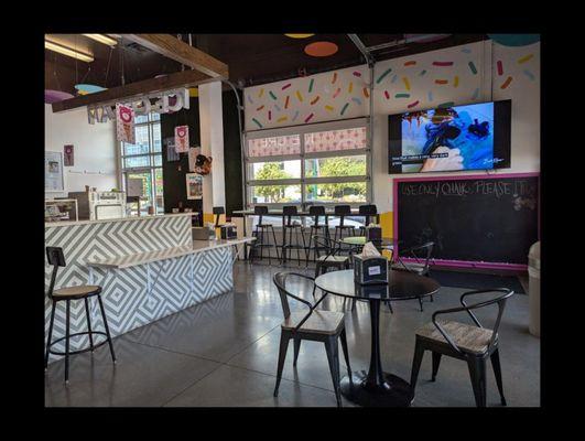 Dining area indoors