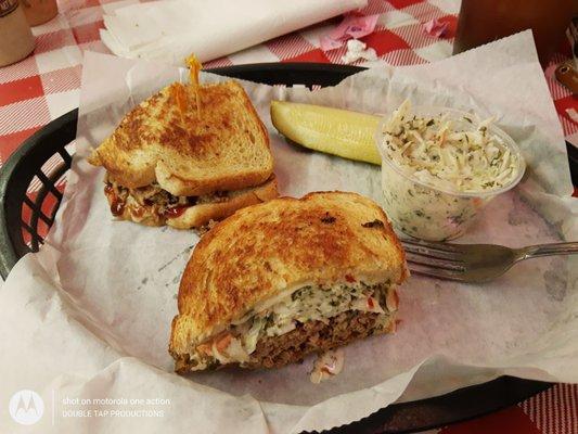 Texas Reuben sandwich