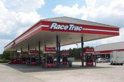 West bound view of RaceTrac