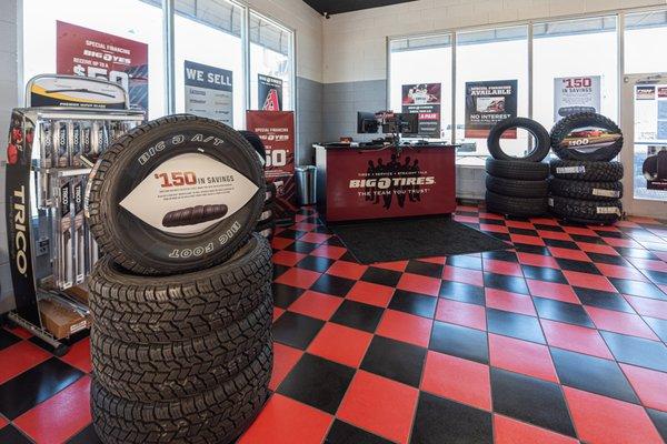 Shop with confidence. With nearly 400 locations, Big O Tires has the buying power to bring you great prices on tires!