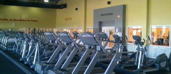 More than 30 Cardio Machines