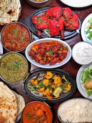 Indian food Spread