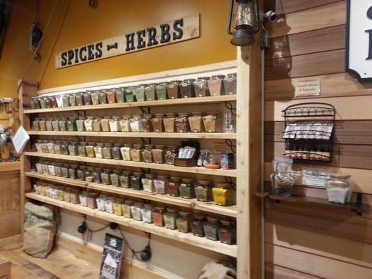 Spice & Herb Wall