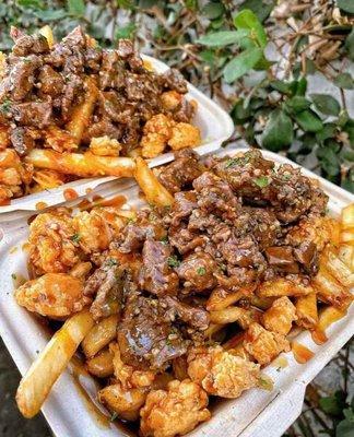 Zooted wings loaded fries so good best home restaurants in town