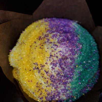 Mardi Gras Cupcakes