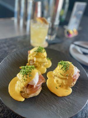 Salmon Eggs Benny