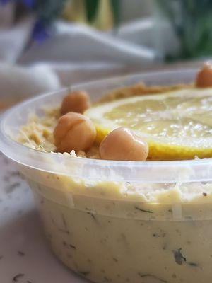 Sprouted Artichoke Lemon Dill Hummus