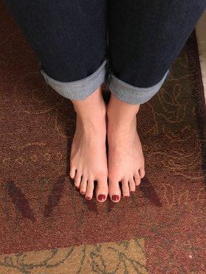 Happy toes