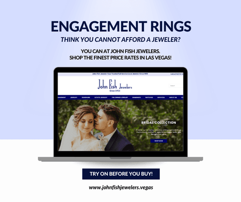 Engagement rings in Las Vegas. Sold at the finest price rates for new or pre-owned used jewelry. Try on before you buy is always available!