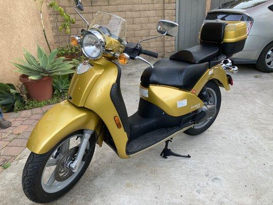 Aprilia Scarabeo 150 18 years old in prime condition