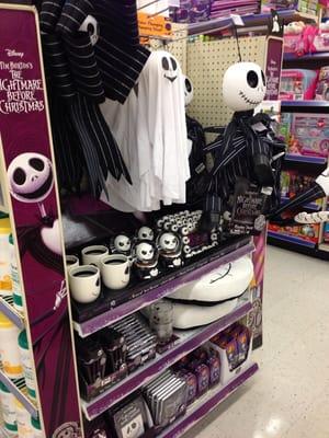 Look at all the Nightmare Before Christmas stuff!